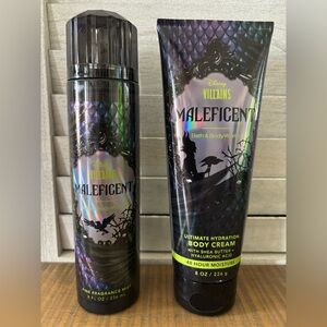 Bath & Body Works Maleficent Collection - Body Cream & Fragrance Mist NEW